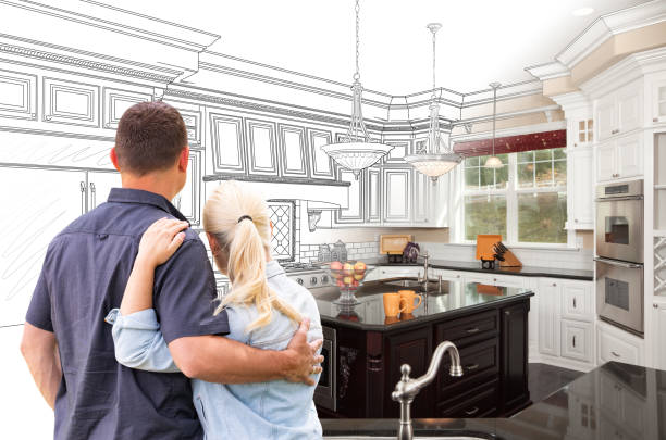 Professional Cabinet Refacing technician working in Germantown, OH